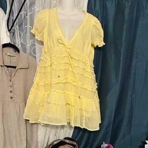 Free-est Yellow Dress